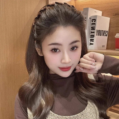 Vintage High Cranium Artificial Pearl Hairband