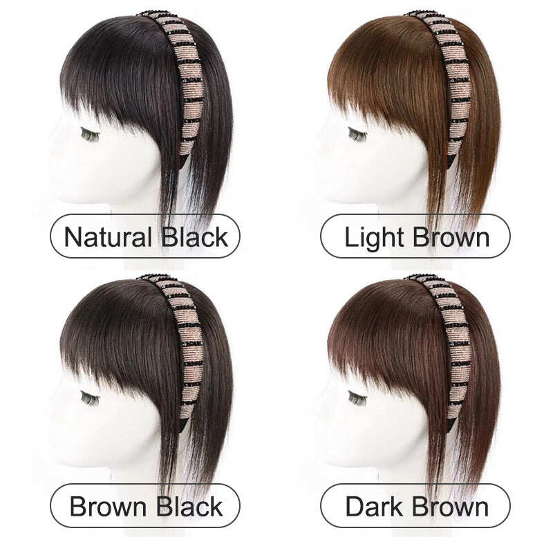 🌈Synthetic Hair Fringe with Hair Band🌸