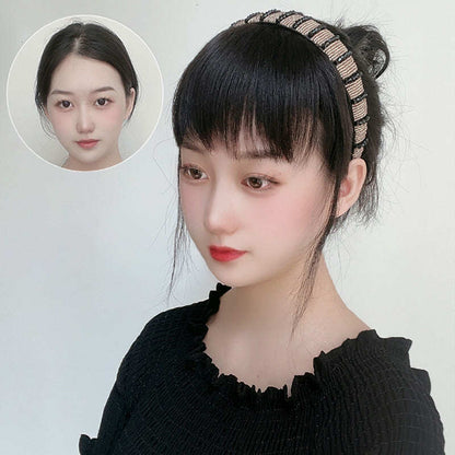 🌈Synthetic Hair Fringe with Hair Band🌸