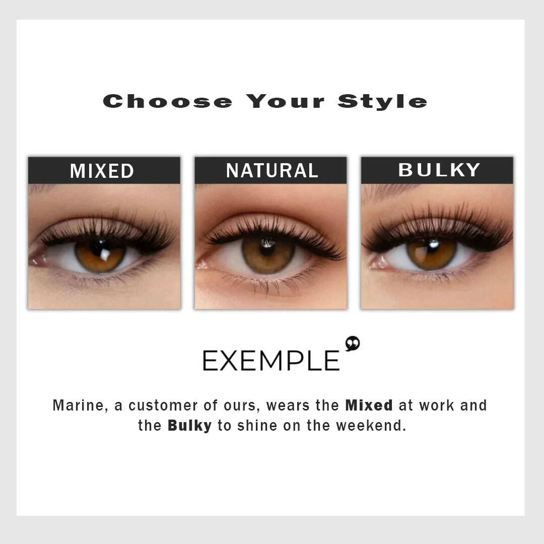 Reusable Premium Magnetic Eyelashes with Applicator