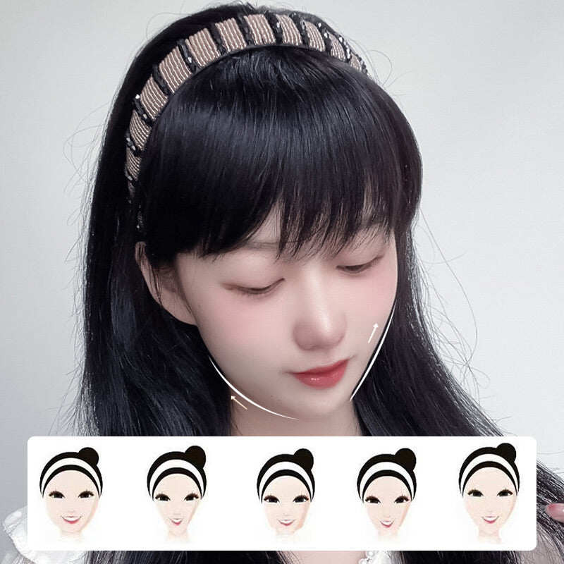 🌈Synthetic Hair Fringe with Hair Band🌸