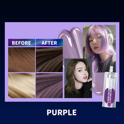 Vivid Color Lasting Hair Dye Gel