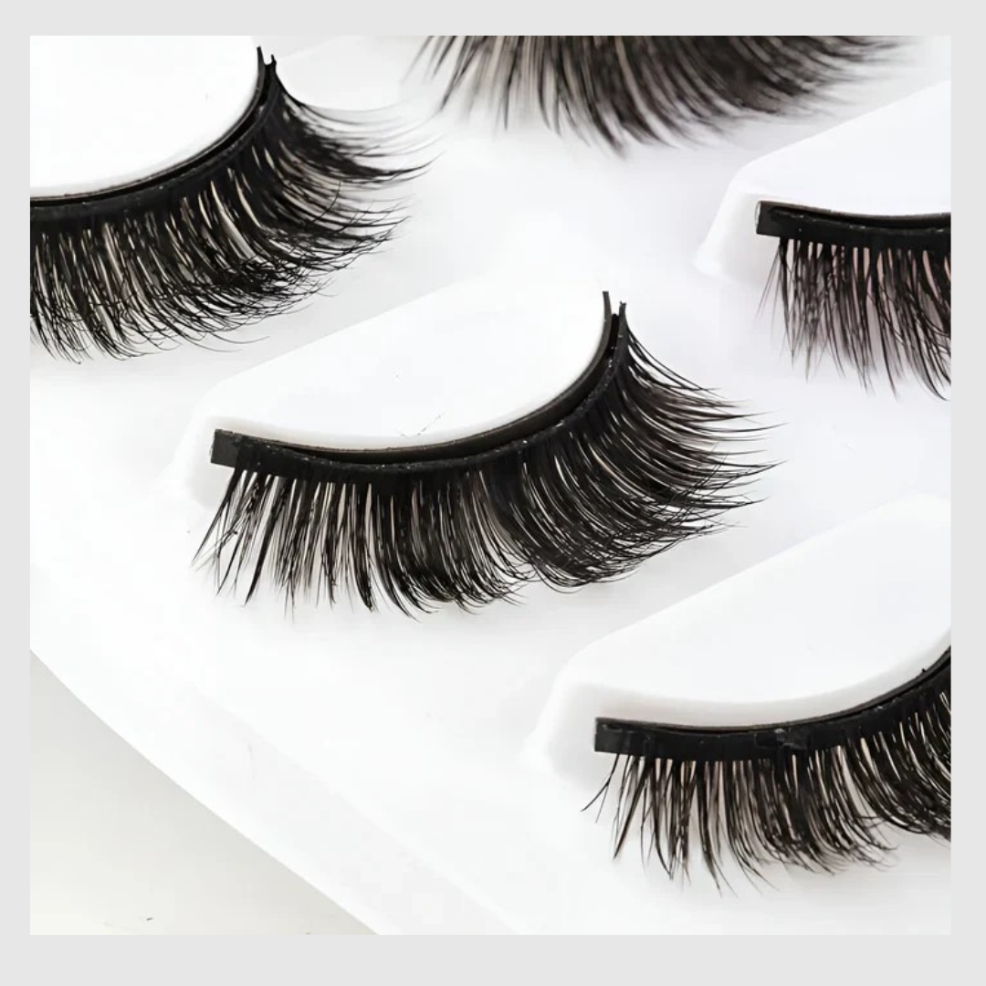 Reusable Premium Magnetic Eyelashes with Applicator